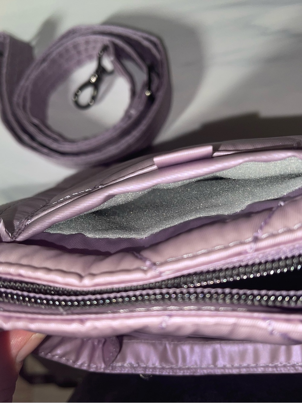 Lug Cadence Crossbody Metallic Sugarplum like new! - Picture 9 of 9